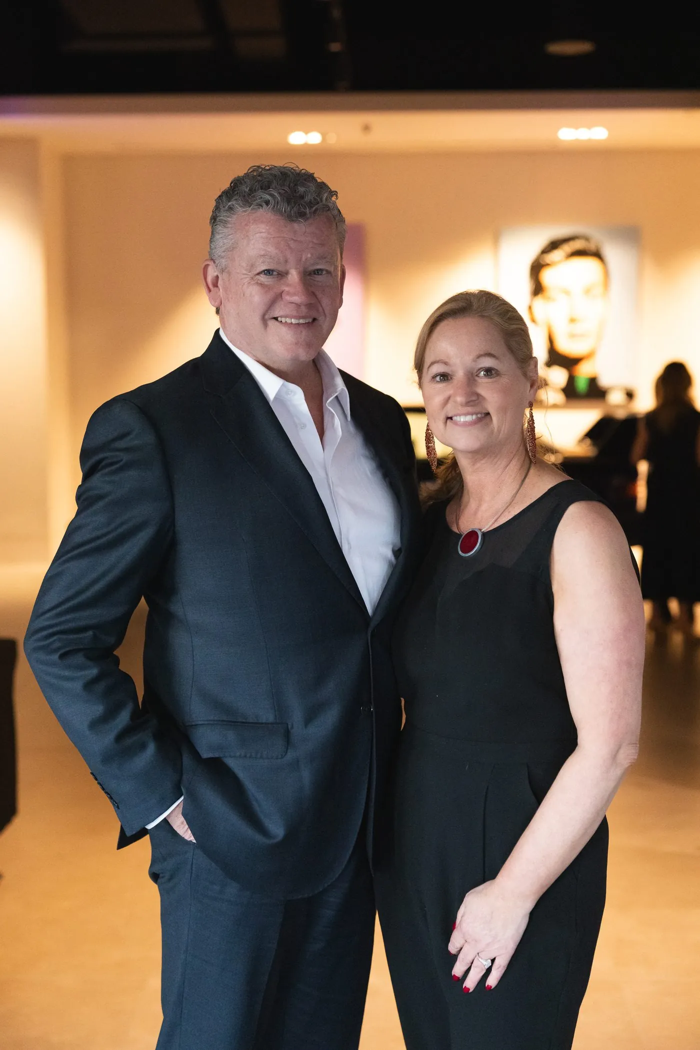 Founders Bob and Cindy Laughrea at an Archive member event