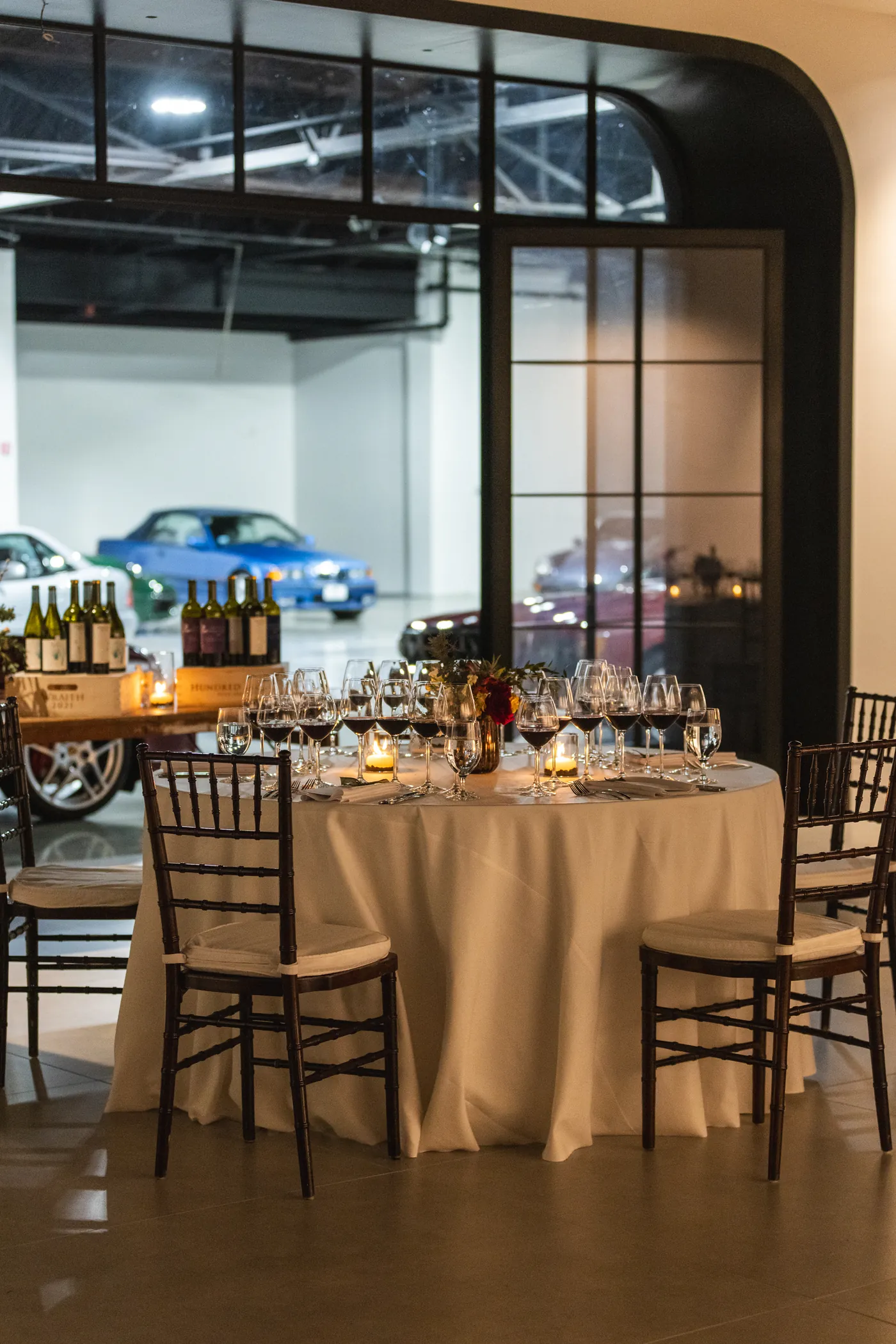 A Hundred Acre wine event set among the collection